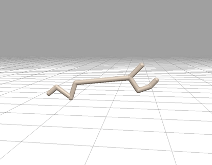 HalfCheetah Simulation
