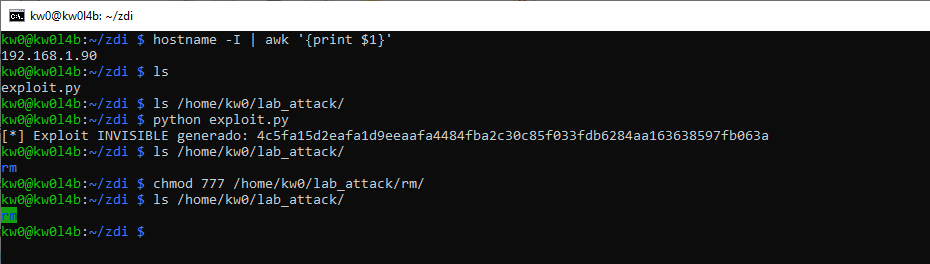 Payload generation console